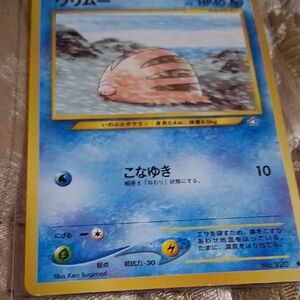 Japanese Pokemon Trading Card